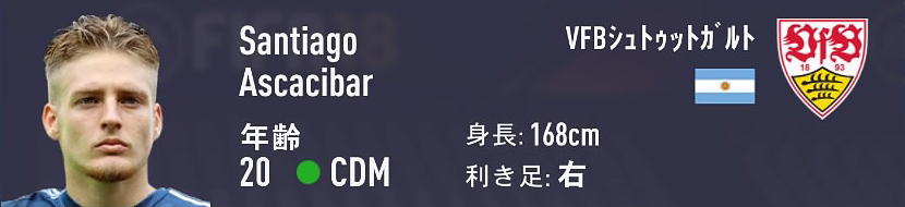 Fifa18 キャリアモード Cdm おすすめの若手選手 歳以下 Ovr71 75 Fifa18 キャリアモード 若手 おすすめ選手 を探すブログ